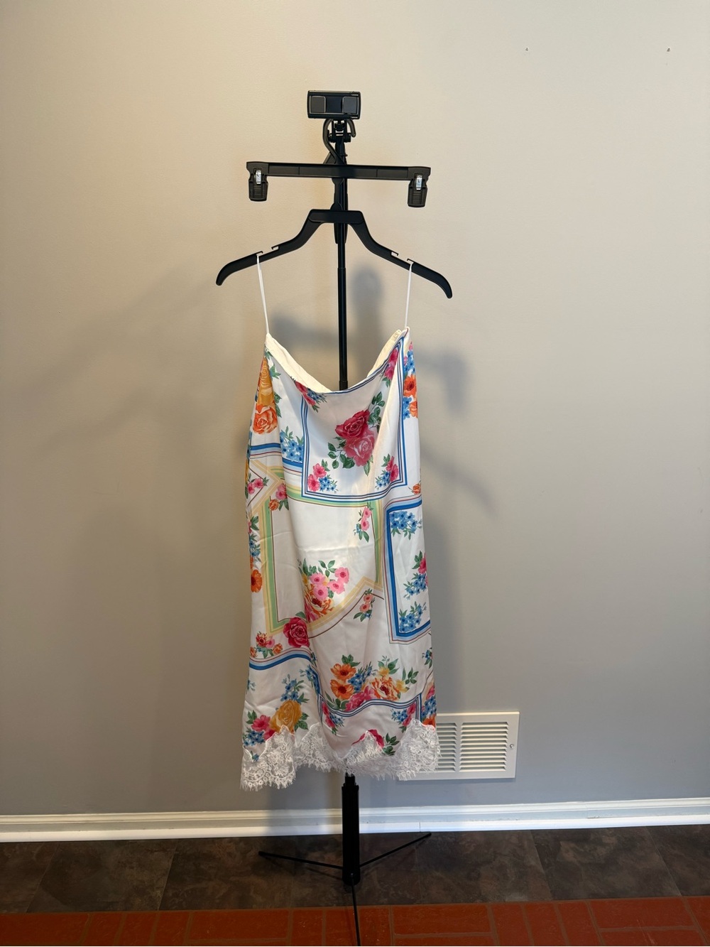 Altar'd State Cream Floral Maxi Skirt - Picture 3 of 5